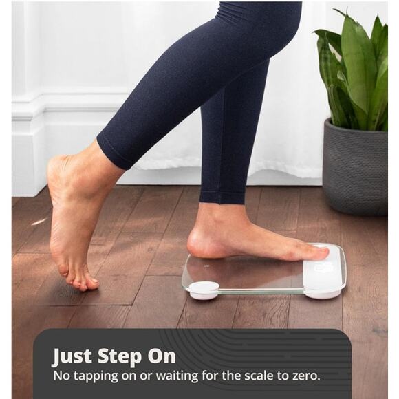 Greater Goods Digital AccuCheck Grey Sleek Bathroom Scale 400 lbs max NEW - Picture 5 of 11